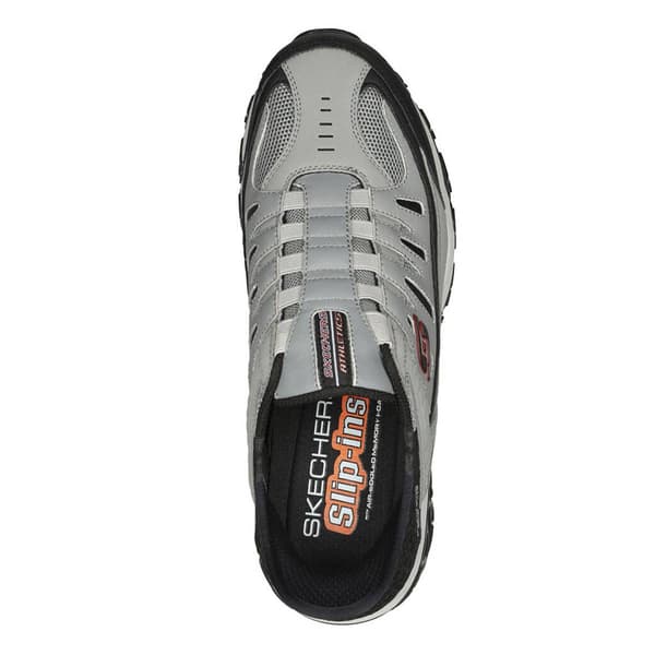 Mens Skechers After Burn Memory Fit Slip On Athletic Sneakers