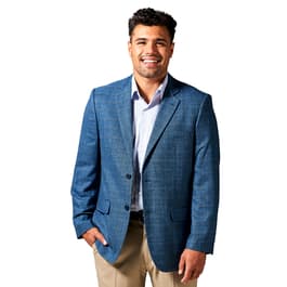 Mens Nautica Textured Weave Sport Coat - Navy