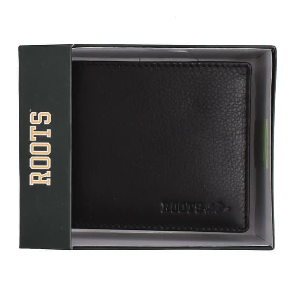 Mens Roots Silhouette Slimfold Wallet with Removable ID