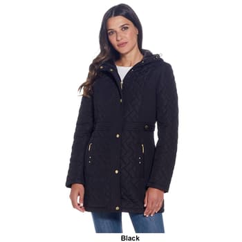 Weatherproof quilted hooded walker coat hotsell