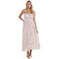 Juniors No Comment Emma Rose Strappy Smocked Maxi Dress - image 1