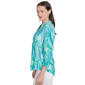 Petite Ruby Rd. Paradise Cove Abstract Tropical Button Front - image 4