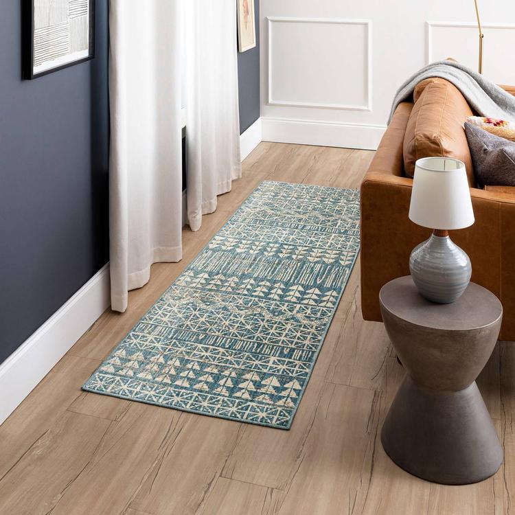 Mohawk Home Sansay Blue Runner