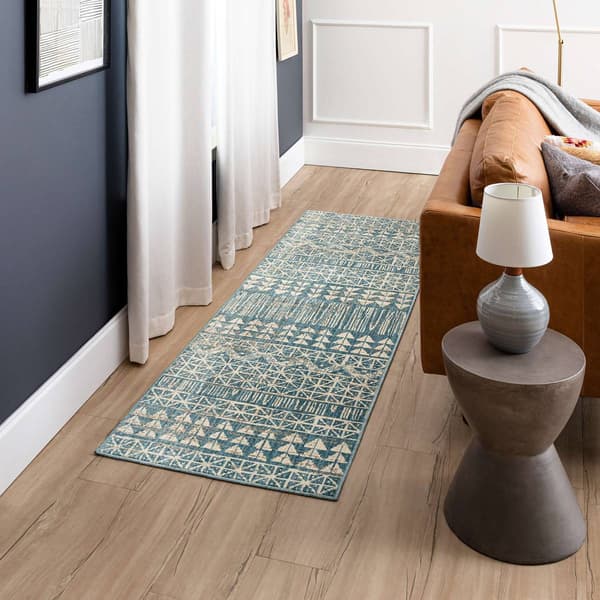 Mohawk Home Sansay Blue Runner