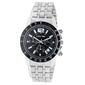 Mens Steeltime Black Chronograph Watch - 998029W - image 1