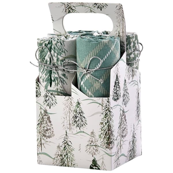 Season''s Holiday Kitchen Towel Collection - Set of 4 - image 