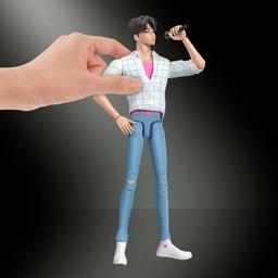 Mattel® KPOP Demon Hunters Saja Boys Jinu 6.7-Inch Action Figure