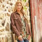 Plus Size Skye&#39;s The Limit Essentials Faux Suede Jacket - image 1