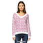 Womens White Mark Leopard Sweater - image 8