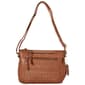 Great American Leatherworks Top Zip Organizer Crossbody - image 1