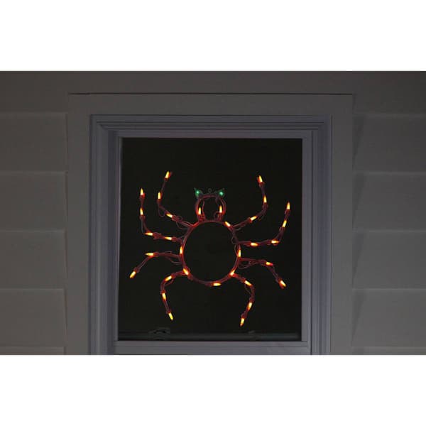 Northlight Seasonal 15in. Lighted Spider Window Silhouette