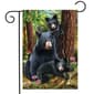 Briarwood Lane Black Bear Family Garden Flag - image 1