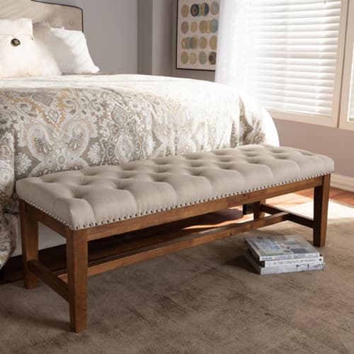 Baxton Studio Ainsley Bench