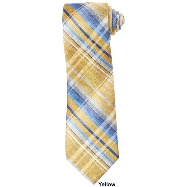 Mens John Henry® Tie - Bronx Plaid