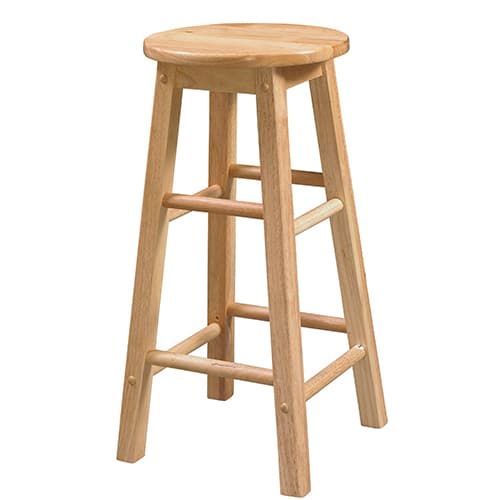 Linon 24in. Round Seat Bar Stool - image 