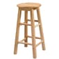 Linon 24in. Round Seat Bar Stool - image 1