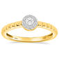 Nova Star(R) Yellow Gold 1/5ctw. Lab Grown Diamond Promise Ring - image 1