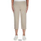 Petite Hearts of Palm Essentials Pull On Solar Tech Crop Capris - image 3