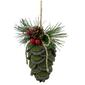 Northlight Seasonal 6in. Felt Pine Cone Christmas Ornament - image 5