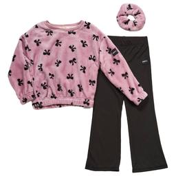 Toddler Girl Aeropostale 2pc Lilac Bow Sweatshirt/Sweatpants Set