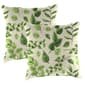 Jordan Manufacturing 2pk. Natik Aloe Leaves Outdoor Throw Pillows - image 1