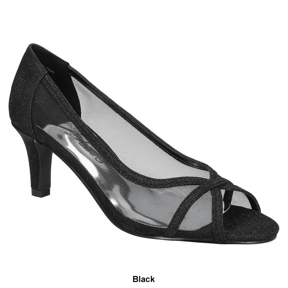 Womens Easy Street Picaboo Peep Toe Pumps