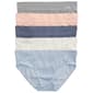 Womens Nautica 5pk Ribbed Seamless Hipster Panties - NT7405-5PKAL - image 1