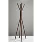 Adesso Toby Walnut Coat Rack - image 2