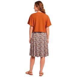 Petite Perceptions Short Sleeve Floral Drape Jacket Dress