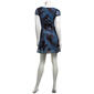 Juniors 7th & Hudson Mesh Cap Sleeve Sweetheart Skater Dress - image 3