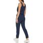 Womens Andrew Marc New York Solid Drawcord Ankle Jumpsuit - image 3