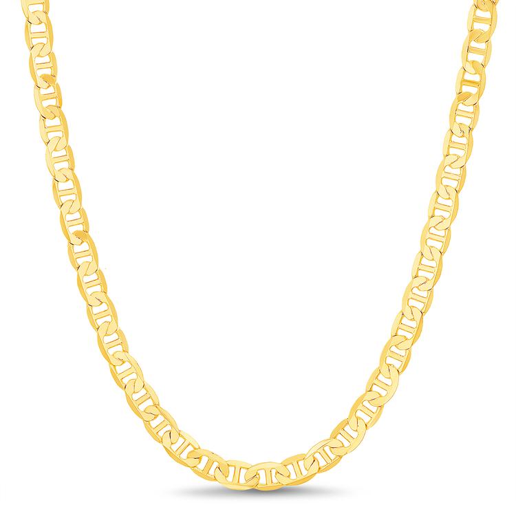 Creed Gold Plated Brass Mariner Chain Necklace