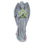 Alpine Angel w/ Yellow Flower Wreath Statue - image 1