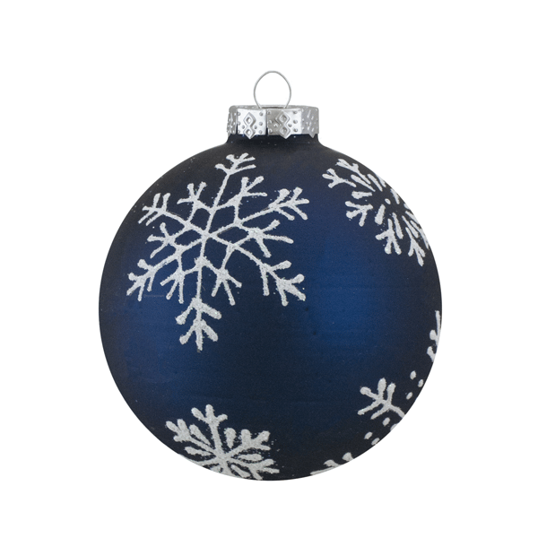 Northlight 4ct. Glittered Snowflakes Christmas Ornaments