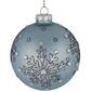 Northlight Seasonal Snowflake Ball Christmas Ornaments - Set of 2 - image 1