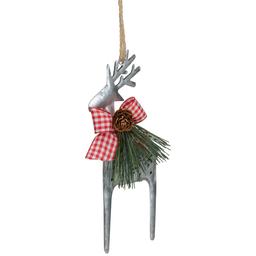 Northlight Seasonal Metal Reindeer Christmas Ornament
