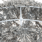Northlight 36in. Pre-Lit Silver Tinsel Christmas Wreath - image 6