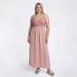 Juniors Plus Derek Heart Maxi Dress with Side Slit - image 1