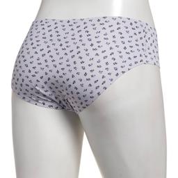 Womens Laura Ashley® Ribbed Nylon Hipster Panties - LS8444AO