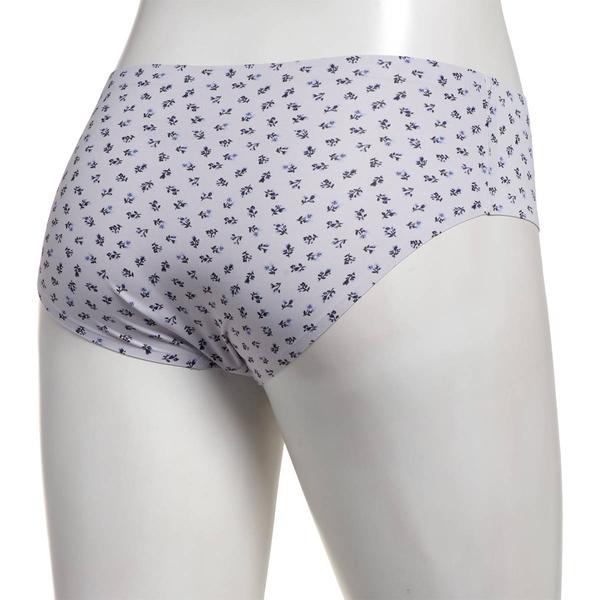 Womens Laura Ashley® Ribbed Nylon Hipster Panties - LS8444AO