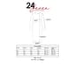 Plus Size 24/7 Comfort Apparel Square Neck Long Sleeve Maxi Dress - image 4
