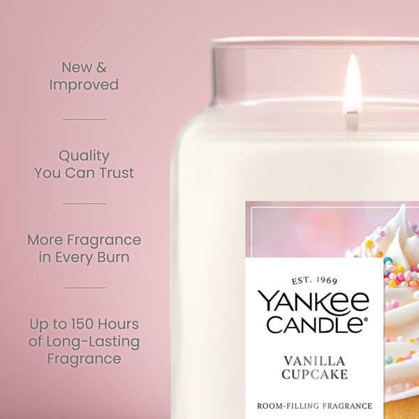Yankee Candle&#174; 22oz. Vanilla Cupcake Jar Candle