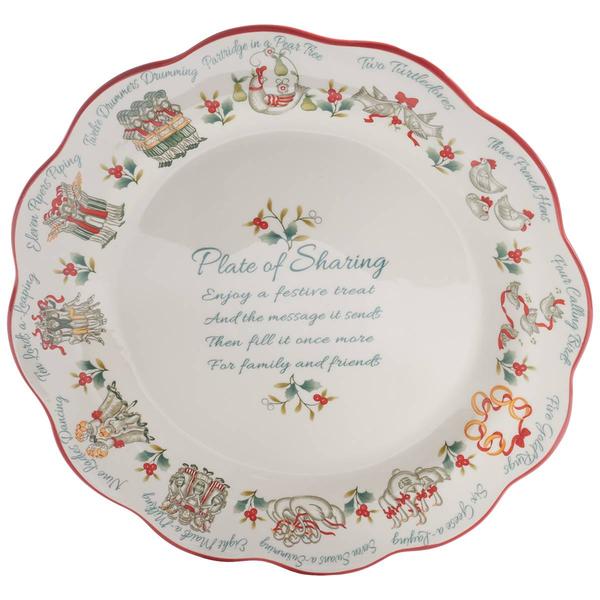 Pfaltzgraff 12 Days of Christmas Platter - image 