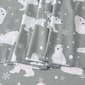 Freshfolds Cotton Grey Polar Bear Winter 4pc. Flannel Sheet Set - image 5