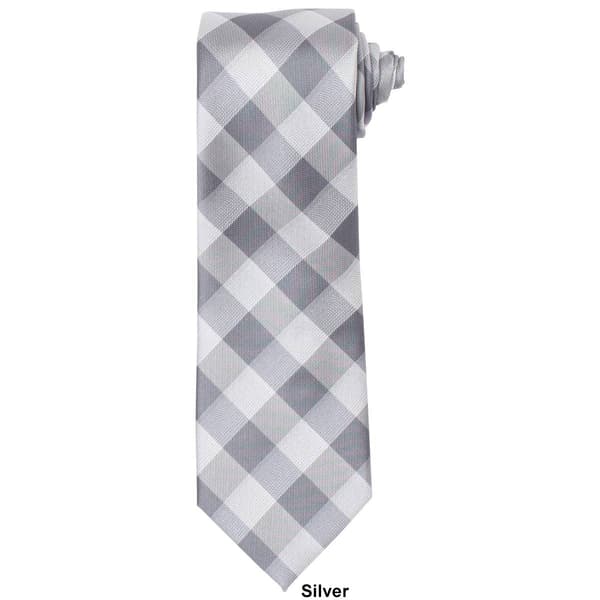 Mens John Henry&#174; Island Plaid Tie