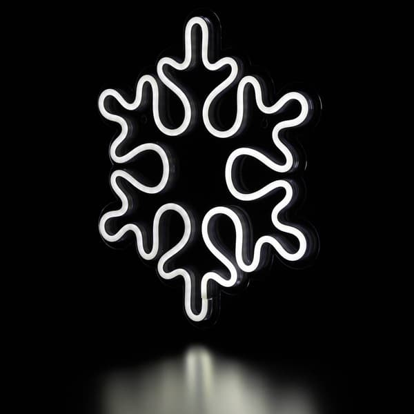 Northlight Seasonal 15in. LED Snowflake Christmas Window Décor