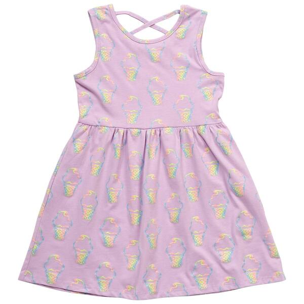 Girls &#40;4-6x&#41; Freestyle Revolution Sleeveless Ice Cream Cone Dress - image 