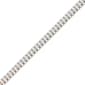 Fine Silver Plated Cubic Zirconia Tennis Bracelet - image 1