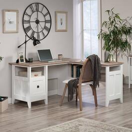 Sauder August Hill L-Shape Home Office Desk