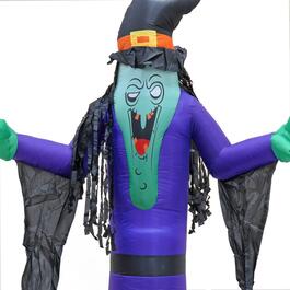 National Tree 12ft. Inflatable Halloween Witch